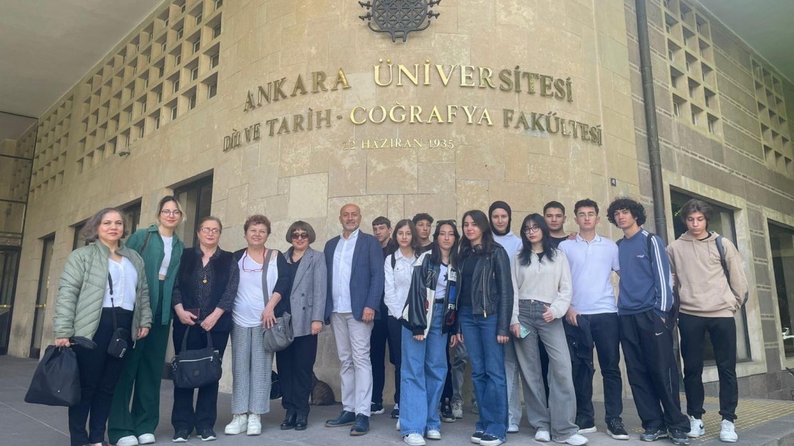 Öğrencilerimiz Ankara Üniversitesi'nde 